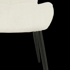 Ygo Stoel DITTO Bouclé Cream| Stoelen