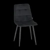Ygo Stoel DODGE Velvet Black| Stoelen