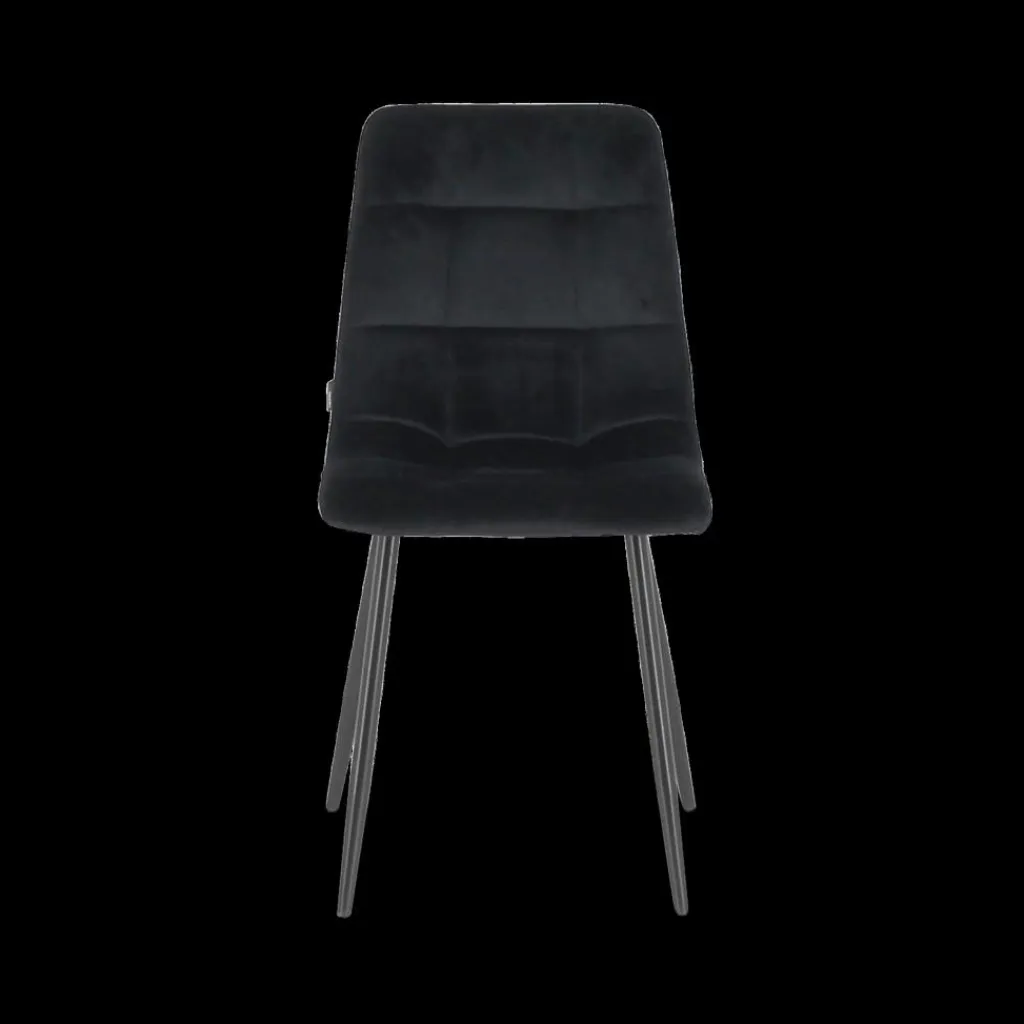 Ygo Stoel DODGE Velvet Black| Stoelen