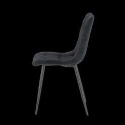 Ygo Stoel DODGE Velvet Black| Stoelen