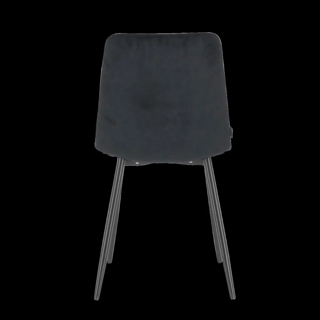 Ygo Stoel DODGE Velvet Black| Stoelen