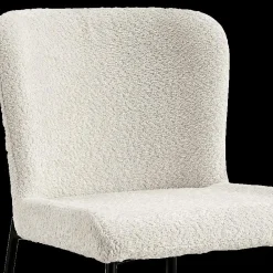 Ygo Stoel DORIEN Bouclé Ecru| Stoelen