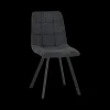 Ygo Stoel ERVI Bouclé Donkergrijs| Stoelen