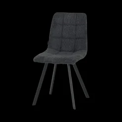 Ygo Stoel ERVI Bouclé Donkergrijs| Stoelen