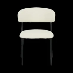 Ygo Stoel FJERRE Bouclé Ecru| Stoelen