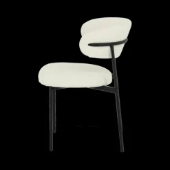 Ygo Stoel FJERRE Bouclé Ecru| Stoelen
