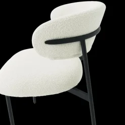 Ygo Stoel FJERRE Bouclé Ecru| Stoelen