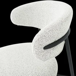 Ygo Stoel FJERRE Bouclé Lichtgrijs| Stoelen