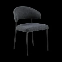 Ygo Stoel FRIDA Basel Dark Grey| Stoelen