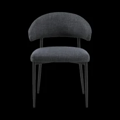 Ygo Stoel FRIDA Basel Dark Grey| Stoelen