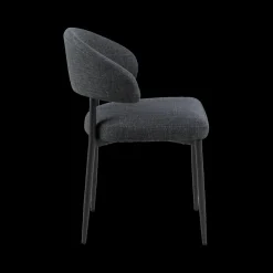 Ygo Stoel FRIDA Basel Dark Grey| Stoelen