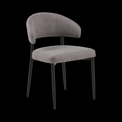 Ygo Stoel FRIDA Basel Grey/Brown| Stoelen