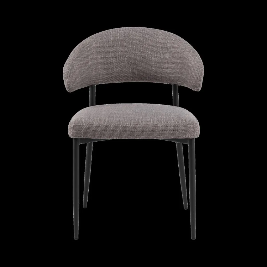 Ygo Stoel FRIDA Basel Grey/Brown| Stoelen