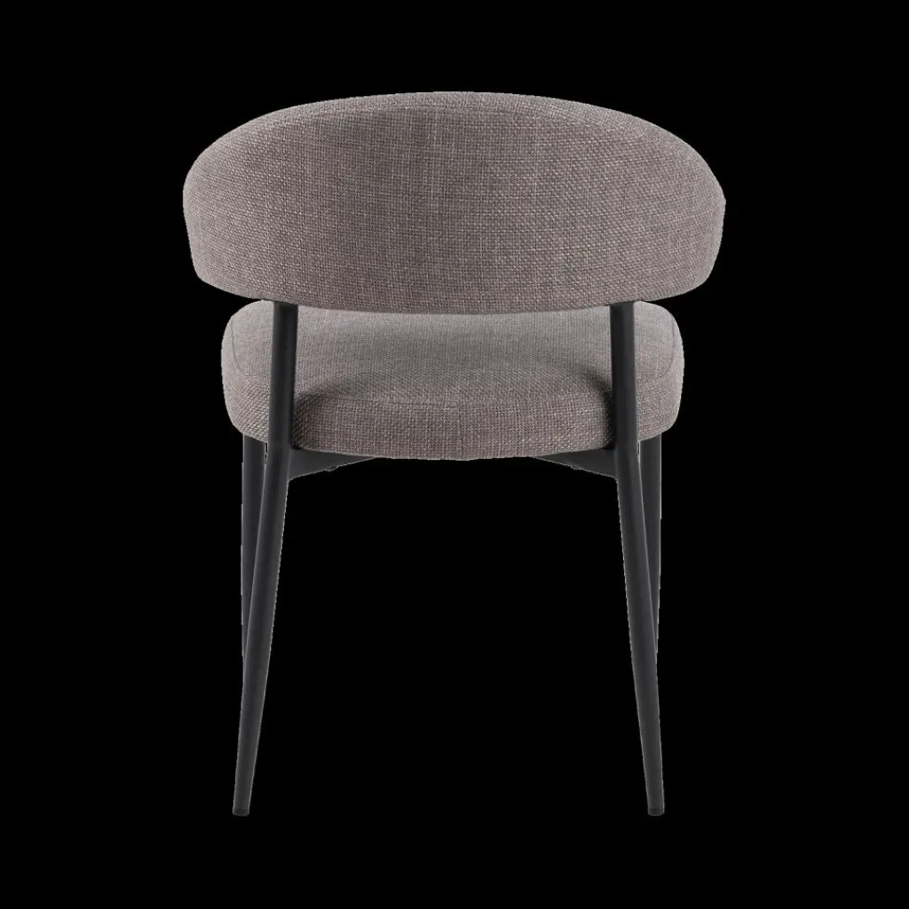 Ygo Stoel FRIDA Basel Grey/Brown| Stoelen