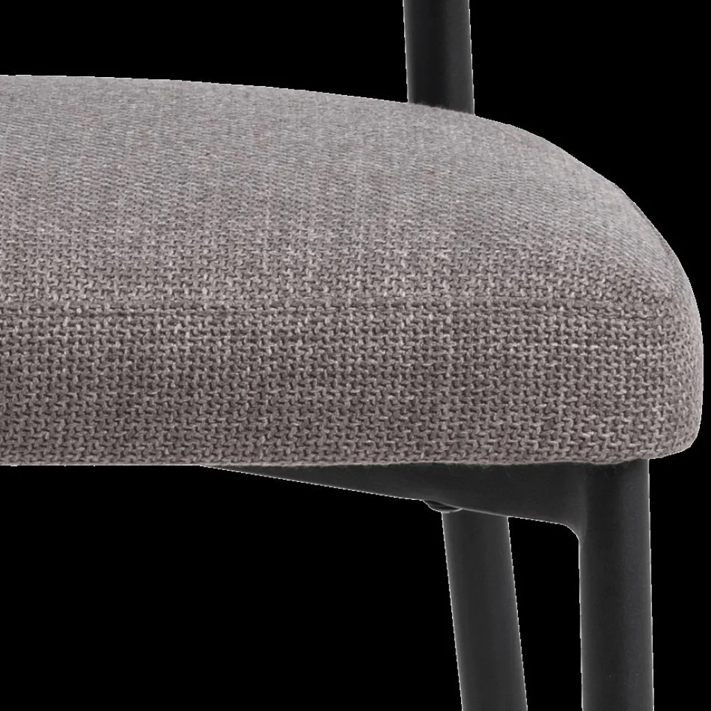 Ygo Stoel FRIDA Basel Grey/Brown| Stoelen