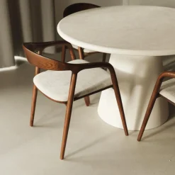Ygo Stoel HANSON Ash Wood Walnut| Stoelen