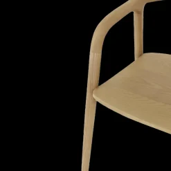 Ygo Stoel HJALMAR Ash Wood Natural| Stoelen