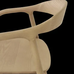 Ygo Stoel HJALMAR Ash Wood Natural| Stoelen