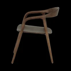 Ygo Stoel HJALMAR Ash Wood Walnut| Stoelen