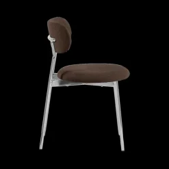 Ygo Stoel LYKKO Bruin/Chrome| Stoelen