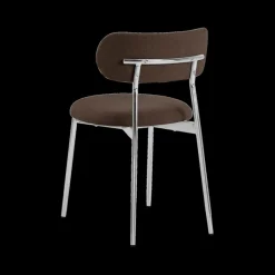 Ygo Stoel LYKKO Bruin/Chrome| Stoelen