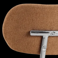 Ygo Stoel LYKKO Terracotta/Chrome| Stoelen