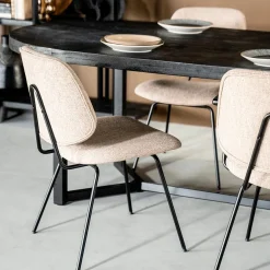 Ygo Stoel MEENA Beige| Stoelen