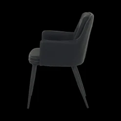 Ygo Stoel MEROL PU Nero| Stoelen