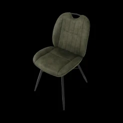 Ygo Stoel met Greep BRANDO Luxor Moss| Stoelen
