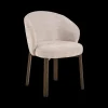 Ygo Stoel OKKE Juto Beige - Poot Smoked Oak| Stoelen