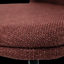 Ygo Stoel PAULA Burgundy| Stoelen