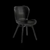 Ygo Stoel PLATS PU Retro Black| Stoelen