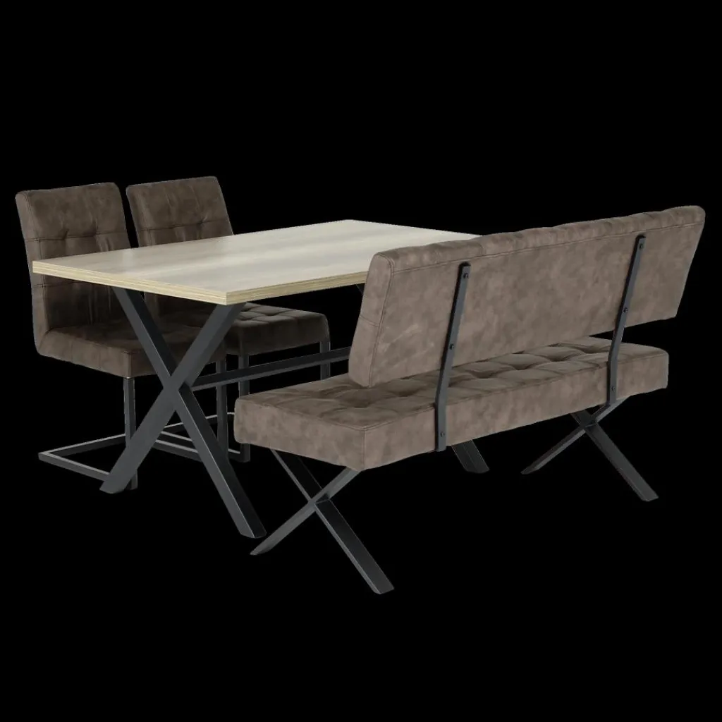 Ygo Stoel RANGER Vintage Antraciet| Stoelen