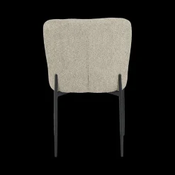 Ygo Stoel SARITA Bouclé Caffe Latte| Stoelen