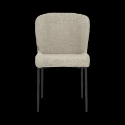 Ygo Stoel SARITA Bouclé Caffe Latte| Stoelen