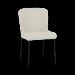 Ygo Stoel SARITA Bouclé Ecru| Stoelen