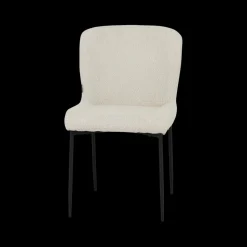 Ygo Stoel SARITA Bouclé Ecru| Stoelen