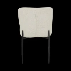 Ygo Stoel SARITA Bouclé Ecru| Stoelen