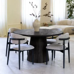 Ygo Stoel SIGNE Ash Wood Black| Stoelen