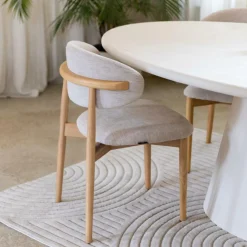 Ygo Stoel SIGNE Ash Wood Natural| Stoelen