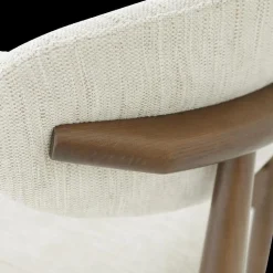 Ygo Stoel SIGNE Ash Wood Walnut| Stoelen