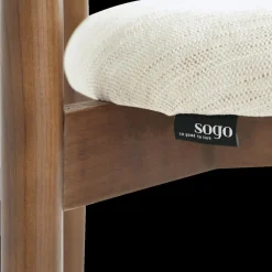 Ygo Stoel SIGNE Ash Wood Walnut| Stoelen