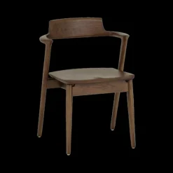 Ygo Stoel TEO Ash Wood Walnut| Stoelen