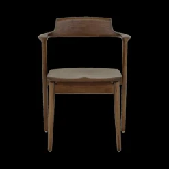 Ygo Stoel TEO Ash Wood Walnut| Stoelen