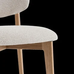 Ygo Stoel TILO Massief Eik Naturel| Stoelen