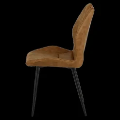 Ygo Stoel TOMASO Micro Cognac| Stoelen