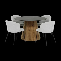 Ygo Stoel YENER lichtgrijs| Stoelen