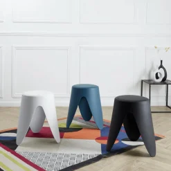 Ygo Tabouret IDALO Zwart| Krukjes