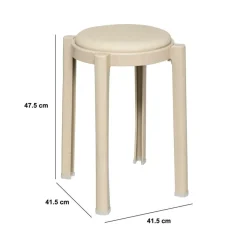 Ygo Tabouret PALSTA PP Beige| Krukjes