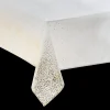 Ygo Tafelkleed GLINTS 240 Glitter Goud/Wit| Tafellinnen & -Textiel